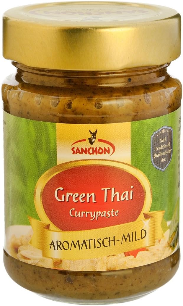 Sanchon, Thai Curry Paste grün, 190g