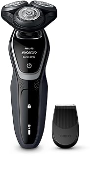 Philips Norelco Electric Shaver 5110 Wet & Dry, S5205/81, with SmartClick Precision Trimmer