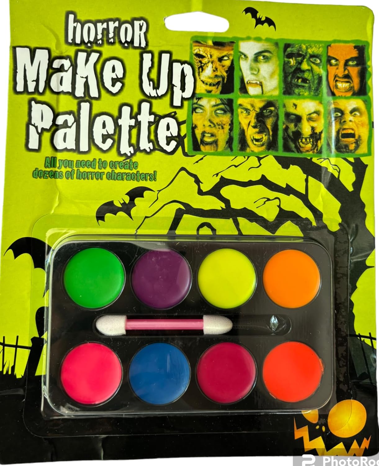PartyToko Body Painting Face Paint Kit, 8 Color Non-Toxic Professional Palette Washable with Brush for Kids for Art Show Halloween Party Colsplay Makeup PartyToko Body Painting Face Paint Kit, 8 Color Non-Toxic Professional Palette Washable with Brush for Kids for Art Show Halloween Party Colsplay Makeup