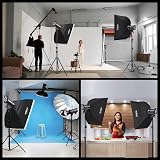 GODOX SK400II-V Flash da Studio Stroboscopico SK400II-V Bowens Mount,400W,Sistema X Wireless 2.4G,5600±200K,Lampada per Modellazione LED con Montaggio Bowens per Studio (SK400II Versione Aggiornata) - 6