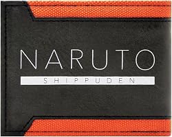 Portafoglio Bi-Fold Konoha Village Con Emblema Ninja In Metallo – 5 Slot Per Carte E Scomparto Banconote – Merch Ufficioso Naruto - 2