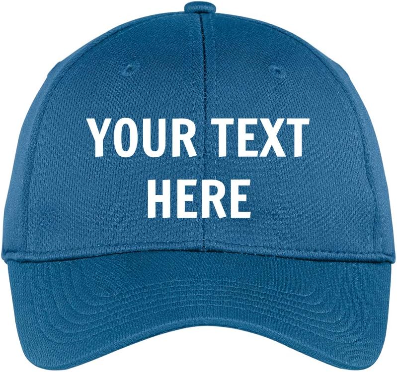 Custom Hat Add Your Own Text Embroidered Adjustable Size Baseball Cap