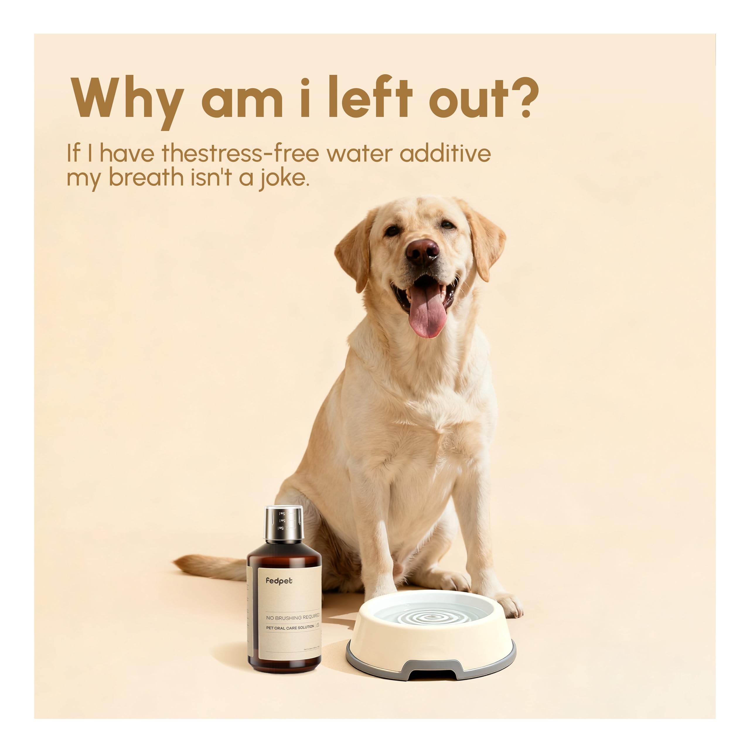 Advanced Probiotic Pet Dental Water Additive, Bio-Active Formula to Fight Oral Bacteria at The Source, Freshens Breath, Reduces Plaque & Tartar, Just Add to Water, Vet Recommended, 9.8 oz - image 8