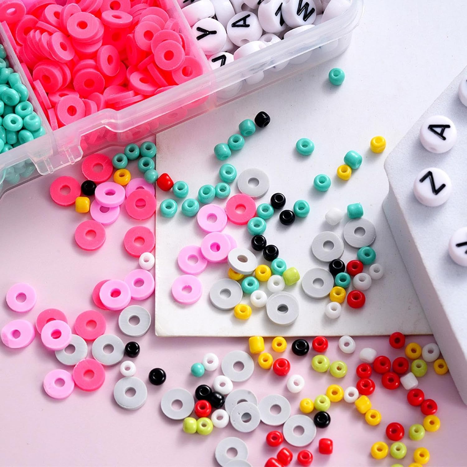 Clay Bead Charms Earring Necklace Crafting Jewelry Making Polymer Clay Beads