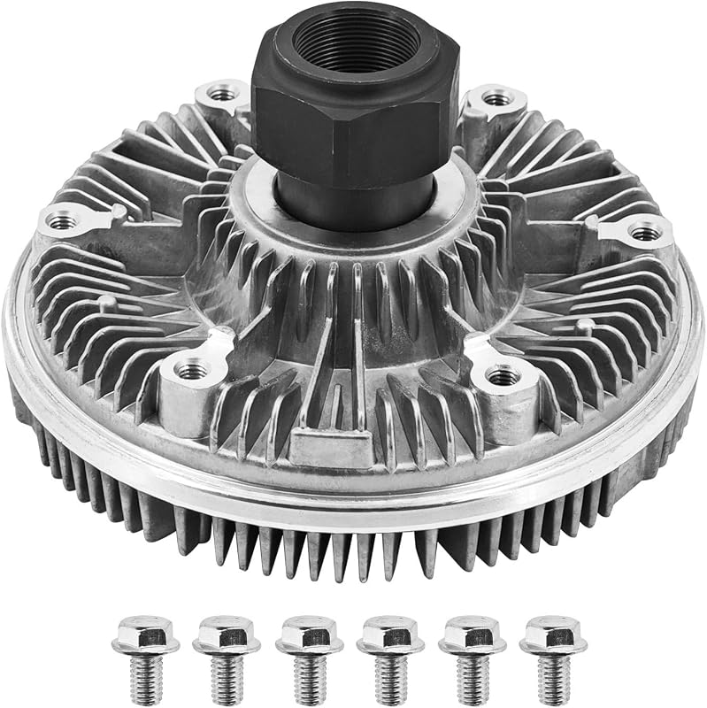 DT466 DT466E Fan Clutch Fit for International 4300 4400 4700 4900 1995-2004 | w/o EGR 2601974C1 3533032C3 Replace for 750 Viscous Engine Cooling Fan Clutch Drive fit for International 3000 3800 1996-2004