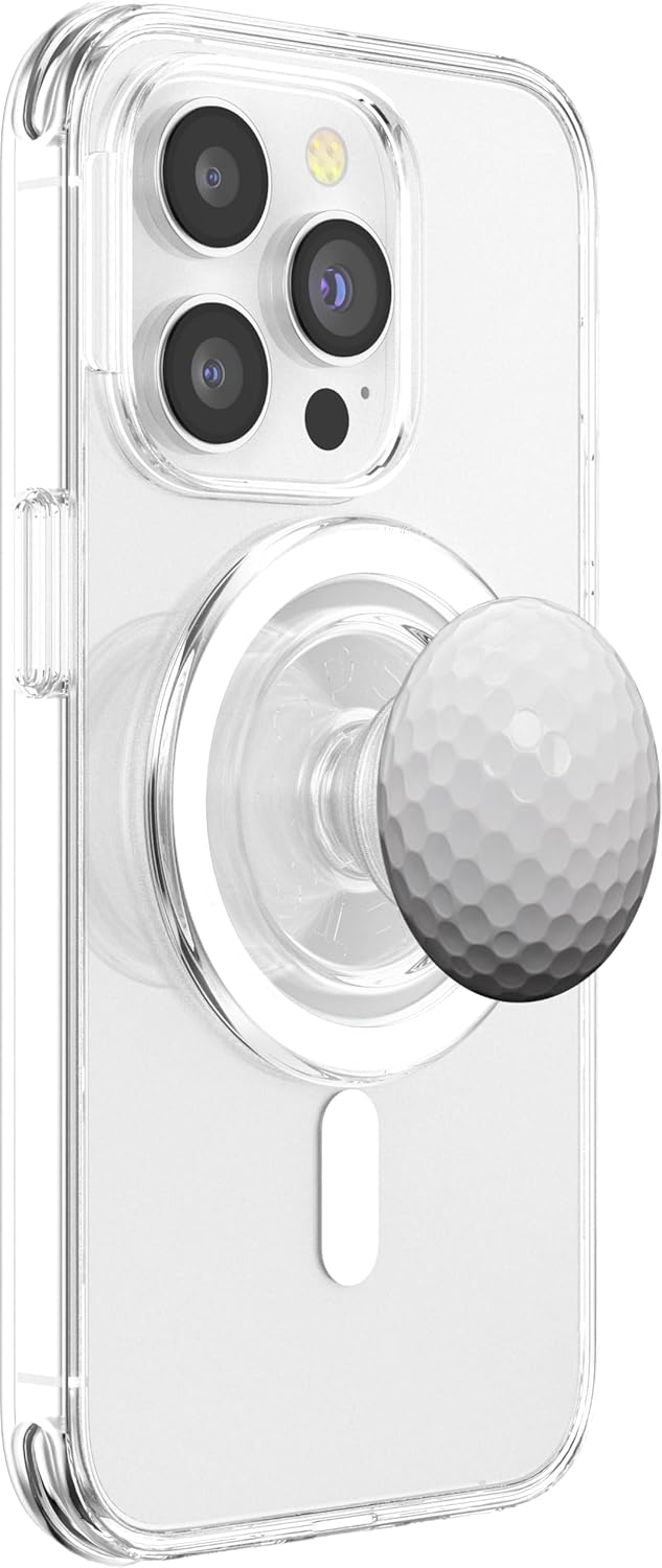 Golf Ball Cool Phone Holder Gift for Mens Womens Boys Girls PopSockets PopGrip for MagSafe