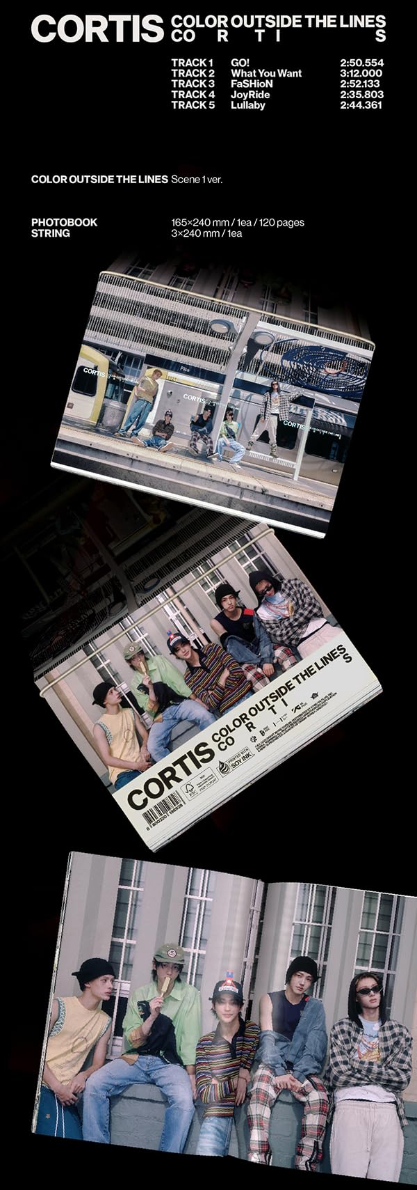 Amazon.com: CORTIS COLOR OUTSIDE THE LINES Album (Scene 2 Ver