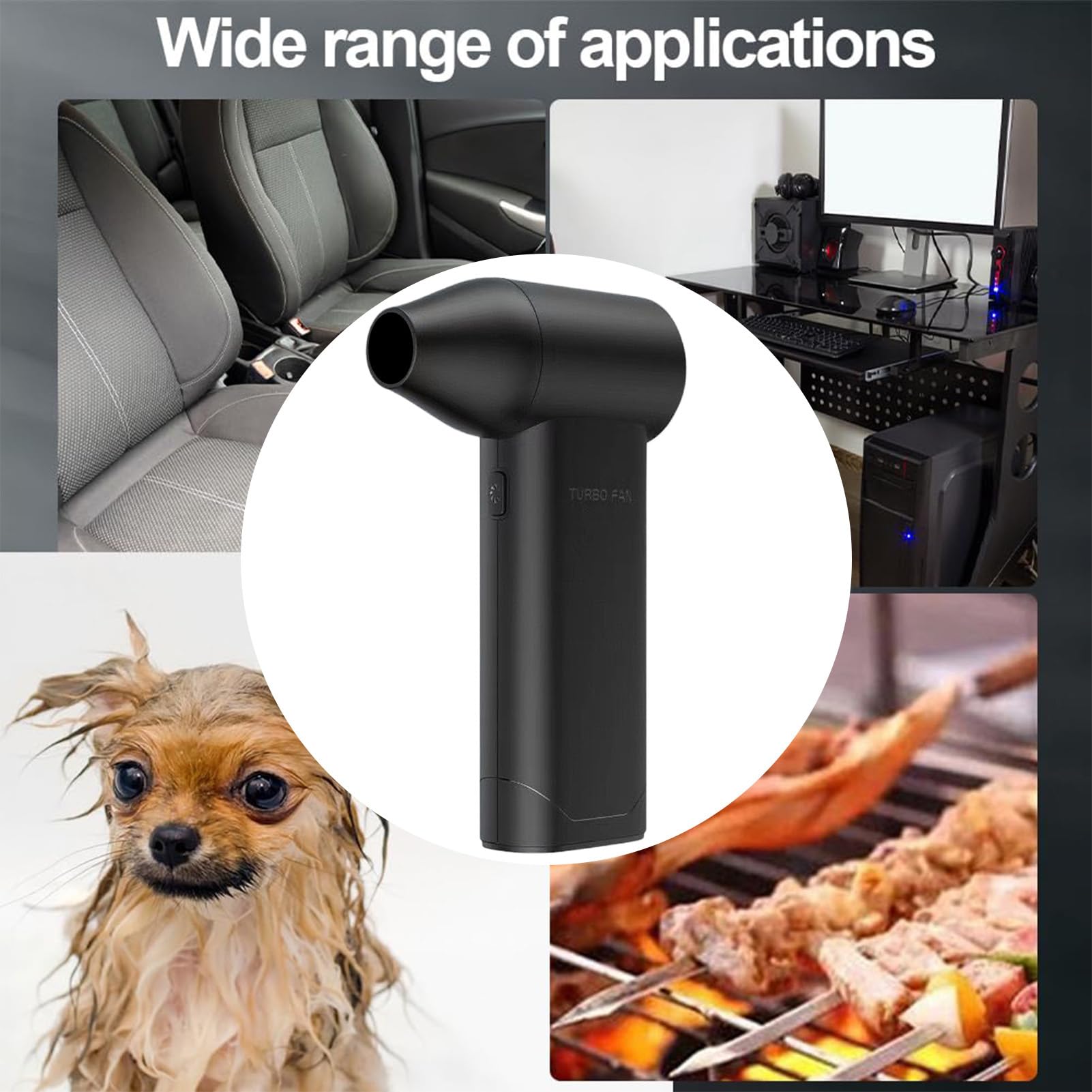Soffiatore ad Aria Ricaricabile Strumento Soffiatore Per Golf Senza Fili E | Pulitore Elettrico ad Aria per Pulizia Computer Elettronica Auto Golf Detailing PC Casa e Attrezzature