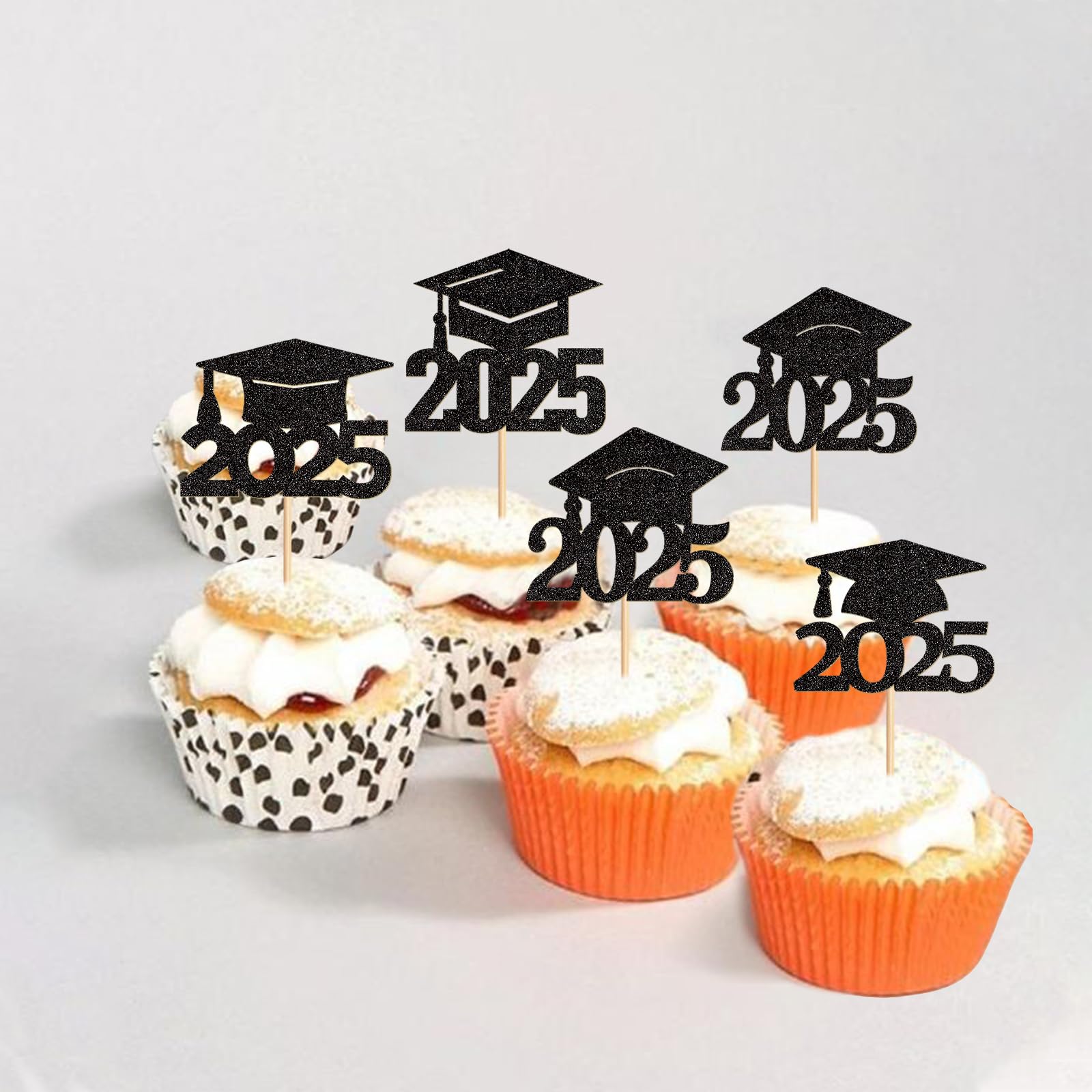Cupcake-Topper Mit Aufschrift »So Proud Of You« & »Way To Go« – 24 Stück, Für Abschlussfeiern 2024/2025, Geburtstage, Mottopartys & Kuchendekoration