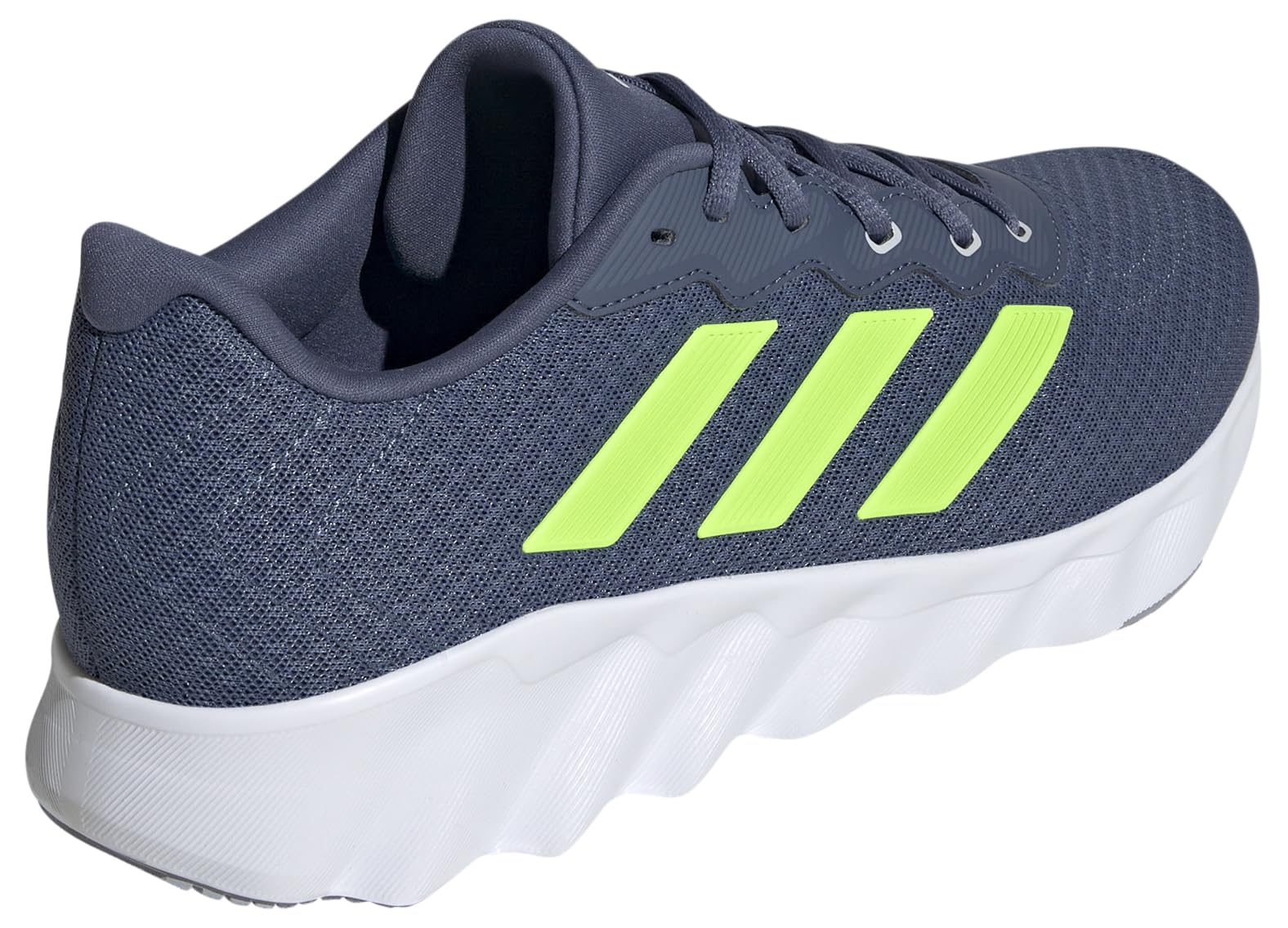 adidas Switch Move Running Shoes, Zapatillas para correr Unisex adulto, Preloved Ink Lucid Lemon Halo Silver, 36 2/3 EU