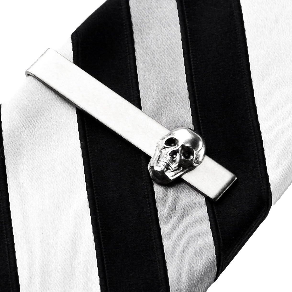 Skull Tie Clip