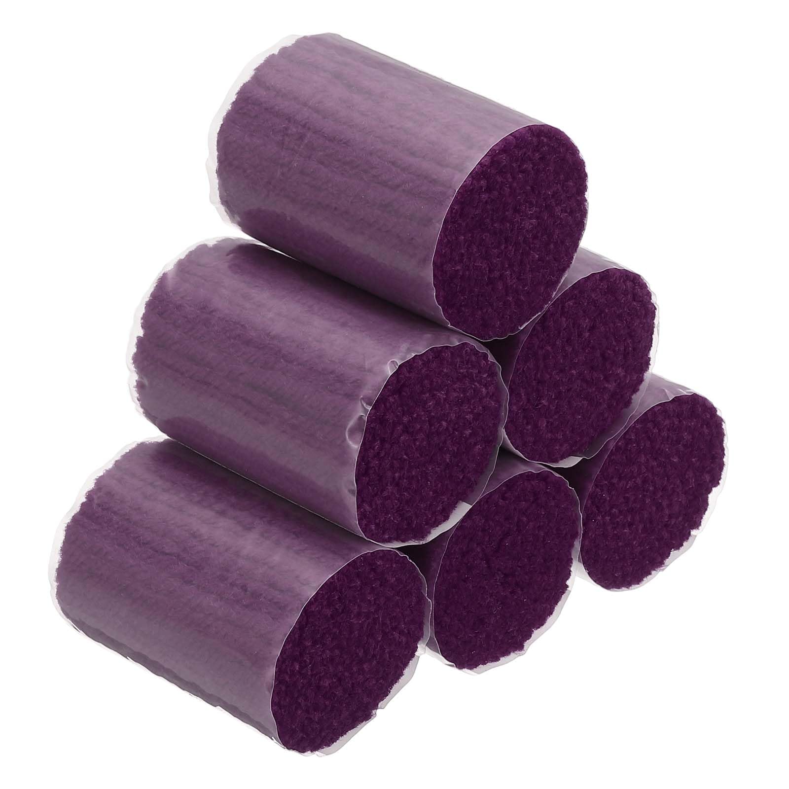 PATIKIL 20 Rolls Latch Hook Yarn, Latch Hook Kit Yarn Precut Hook Rugs Yarn Making Crochet Bundles for Latch Hook Rug Adults Beginners Tapestry DIY Craft, Dark Purple