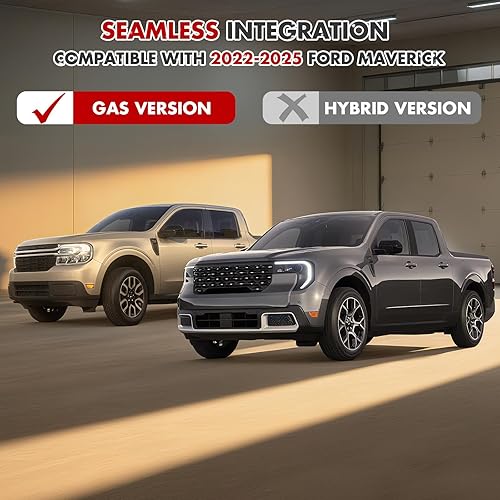 Vista 28 de Mabett Alfombrillas de almacenamiento para debajo del asiento para Ford Maverick Gasoline 2025 2024 2023 2022 accesorios