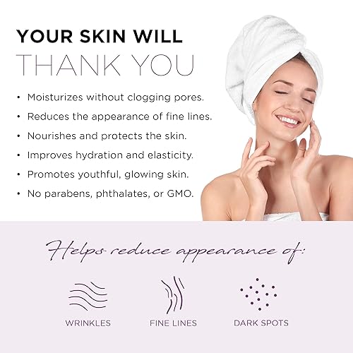 Miniatura 48 de Azure Cosmetics Mascarilla de tratamiento para la piel: hidrata profundamente, tensa y suaviza la piel seca, suaviza las arrugas y las líneas finas