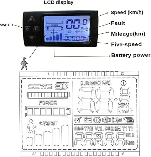 Miniatura 3 de Kit de bicicleta eléctrica de 26 pulgadas, 48 V 1500 W sin escobillas sin dientes, kit de conversión de motor para cubo de 3.2 pulgadas de ancho,
