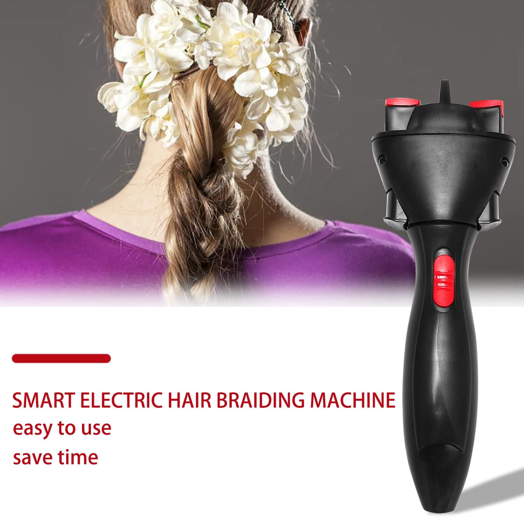 Electric Hair Braider Automatic Twist Braider Dispositivo Di Lavorazione Capelli Hair Braider Machine Braiding Hairstyle Hair Styling Tool