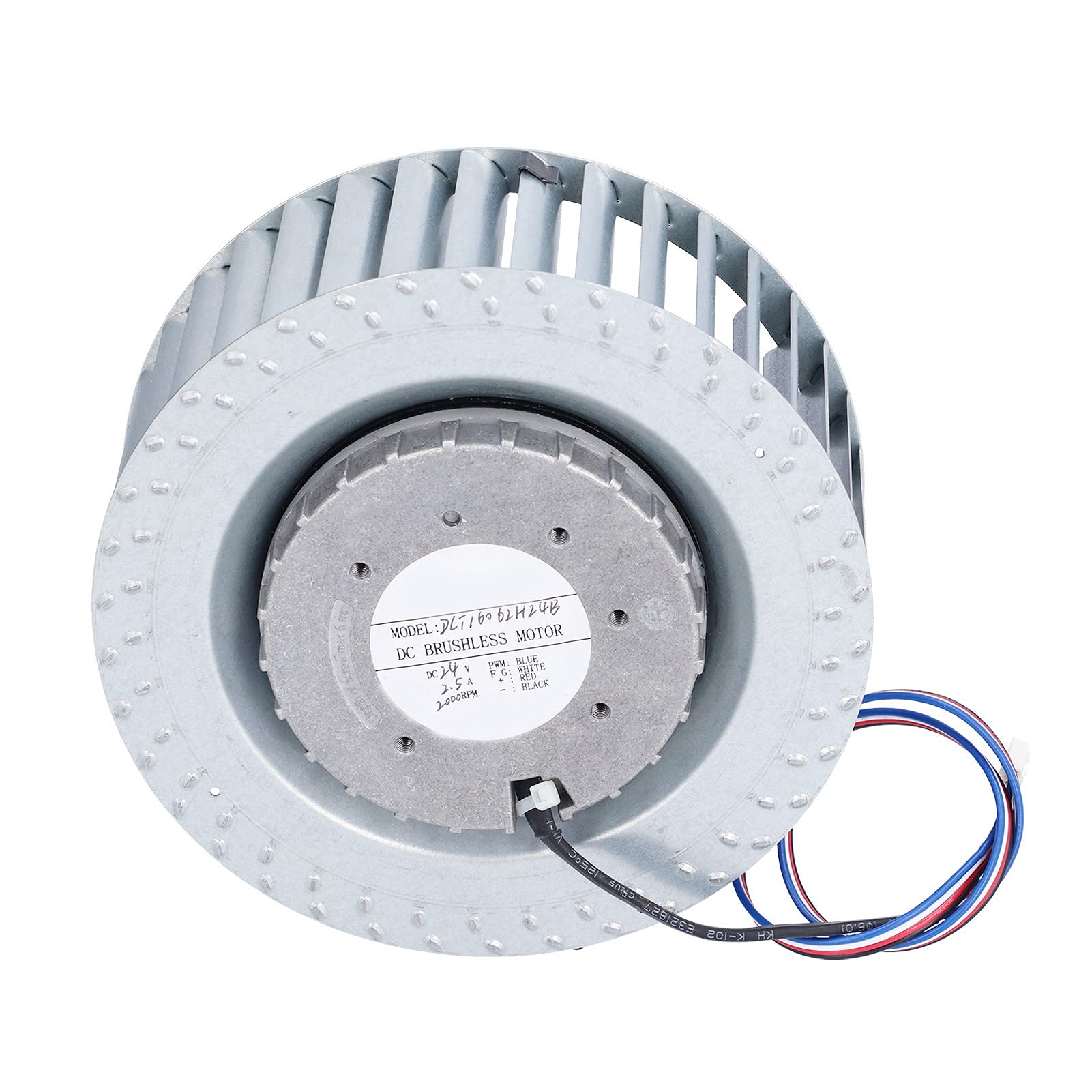 Isolamento Centrifugo 2.5A 2000RPM 16062H24B DC24V della Classe di velocità F del Cuscinetto a Sfera della Ventola di Raffreddamento PWM