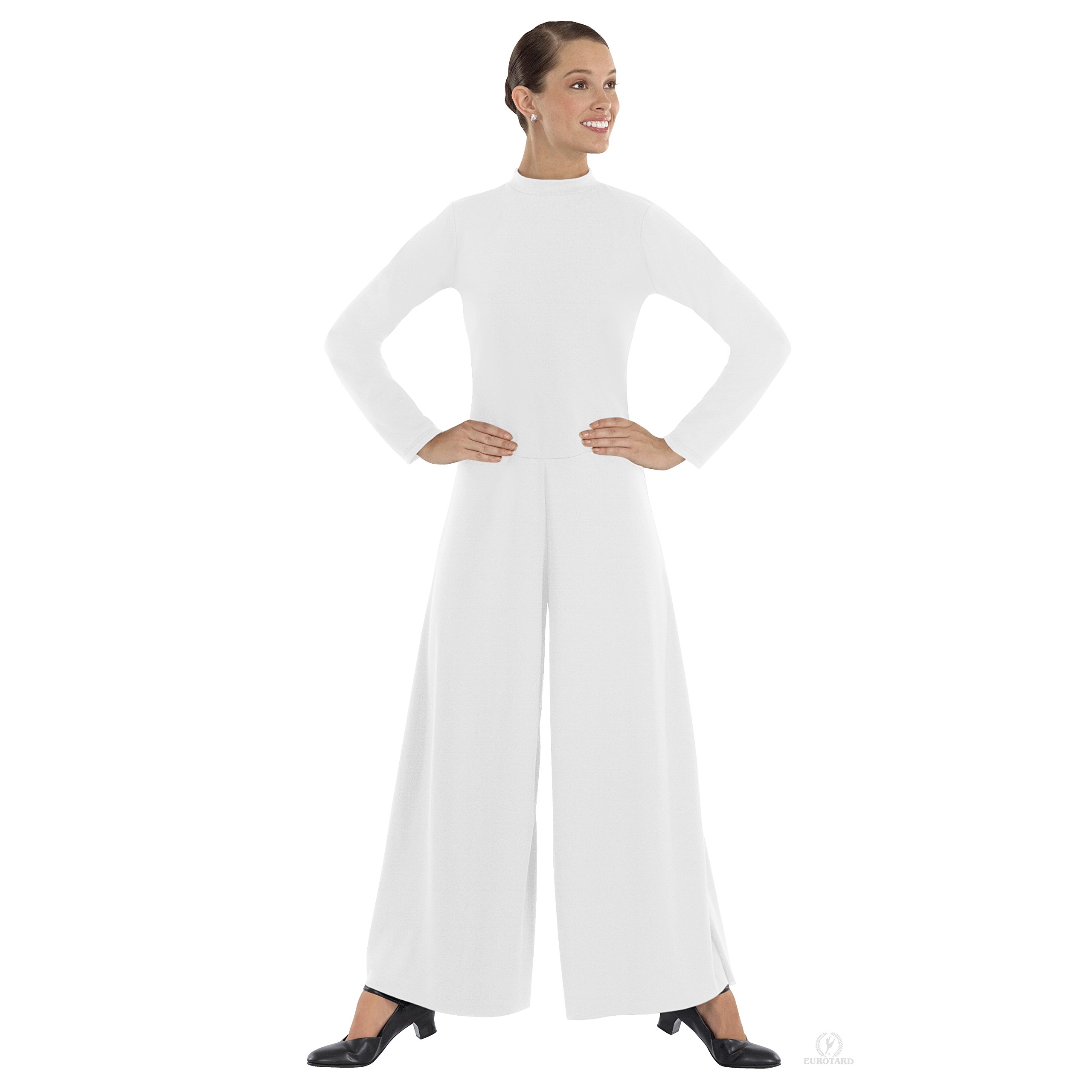 EUROTARDAdult Polyester High Neck Jumpsuit for Women