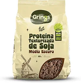 Proteína de Soja Média Escura 400g - Grings