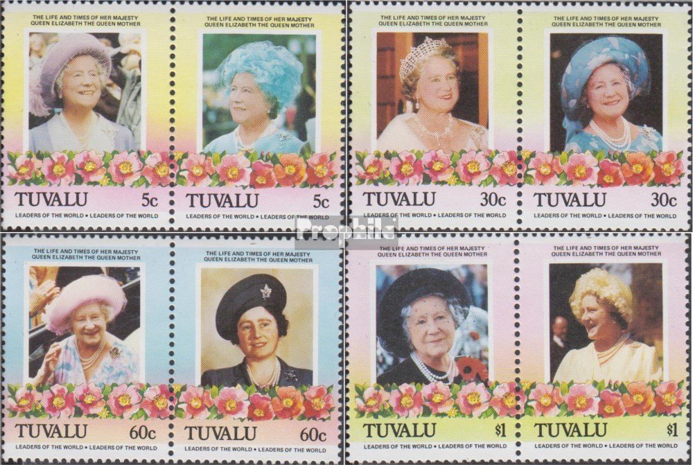 Tuvalu 308-315 Couples  Complète.Edition.  Neuf Avec Gomme Originale 144857866699