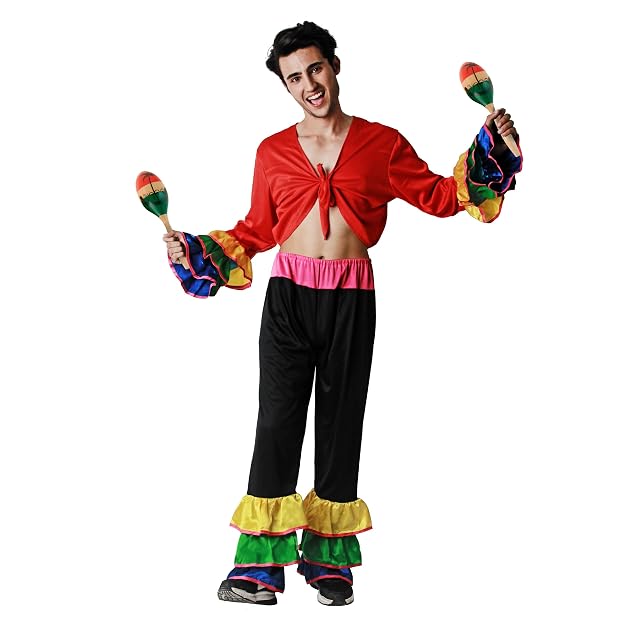 Juguetutto - Disfraz Brasileño para hombre (S)