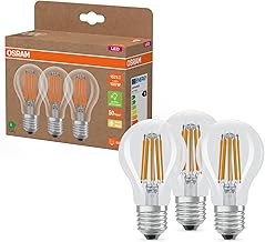 OSRAM LED Classic A100 Filament Lamp 7.2 W 827, Warm White 2700 K, E27, Transparent, 1521 lm, 50,000 h, 210 lm/W