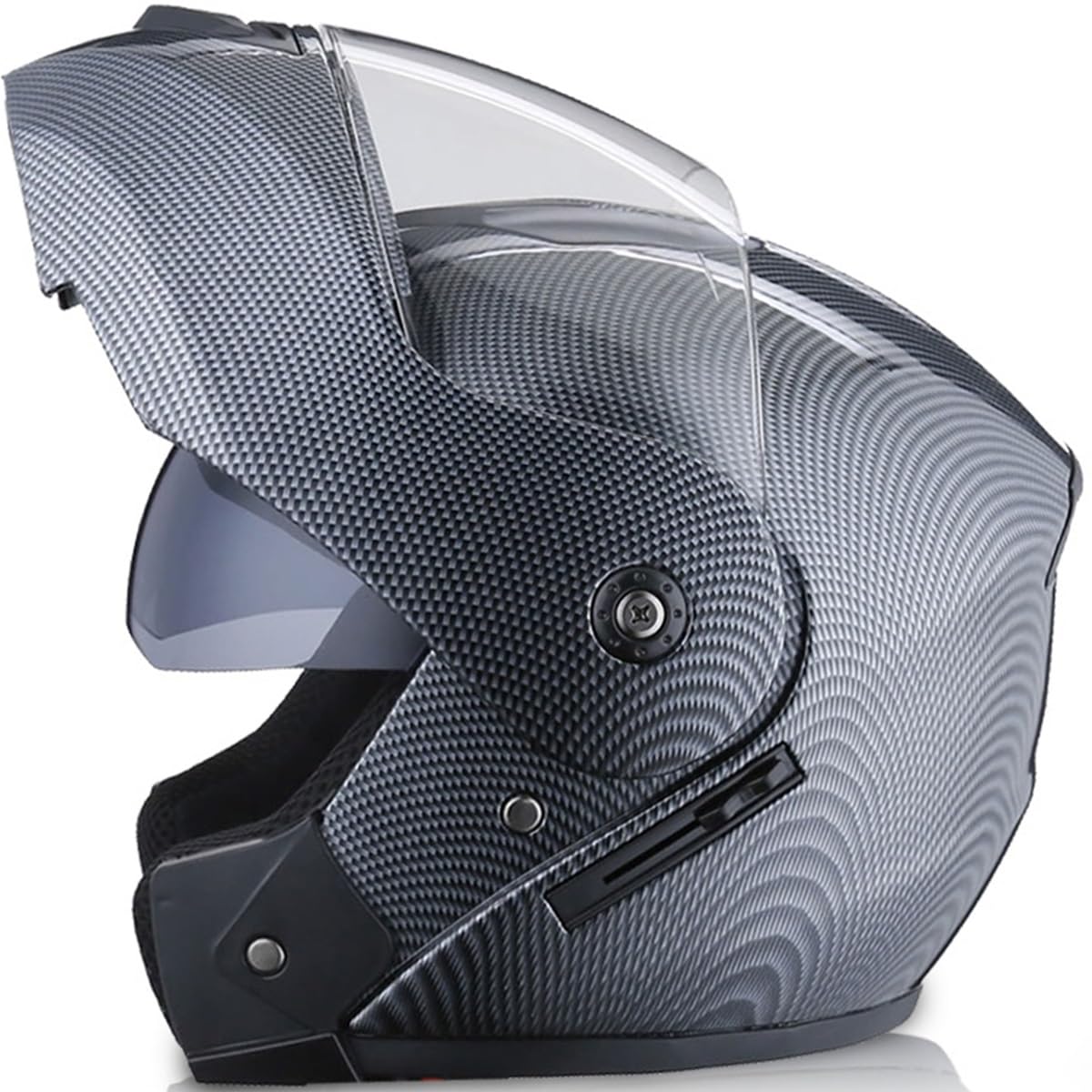 Casco Moto Integrale Con Visiere E Multi-ventilazione, Adatto For Motociclette, Casco Da Corsa For Bici Da Strada, For Uomo E Donna, Omologato DOT/ECE
