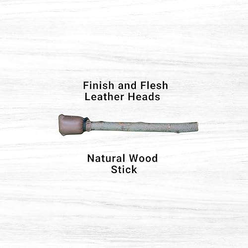 Miniatura 8 de Chamán Nativo Americano DrumbeaterStick (Rojo)