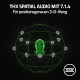 Razer BlackShark V3 Pro for PlayStation - Wireless Active Noise Cancellation Esports Headset ANC - TriForce 50 mm Drivers - HyperSpeed 2,4 GHz - THX Spatial Audio - PS5/PC | Black - 7