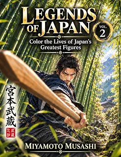 LEGENDS OF JAPAN 2: Color the Lives of Japan's Greatest Figures (MIYAMOTO MUSASHI)