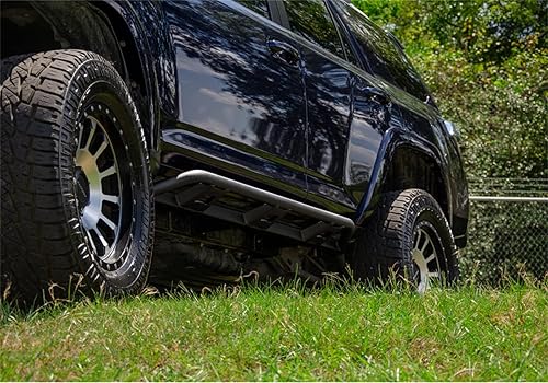 Miniatura 4 de N-Fab Inc Trail Sliders  Negro texturizado, longitud de la cabina  TSG15CC-TX  Se adapta a todas las camas GMCChevrolet Canyon  Colorado Crew Cab