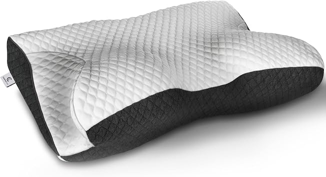 Charcoal Cervical Pillow Case Cover