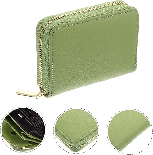 Miniatura 4 de 4pcs Wallet Delicate Bag Change Storage Holder Id Bag Large Capacity Cards Holder Change Coin Pouch Holder Case Coin Container Business Card Bag