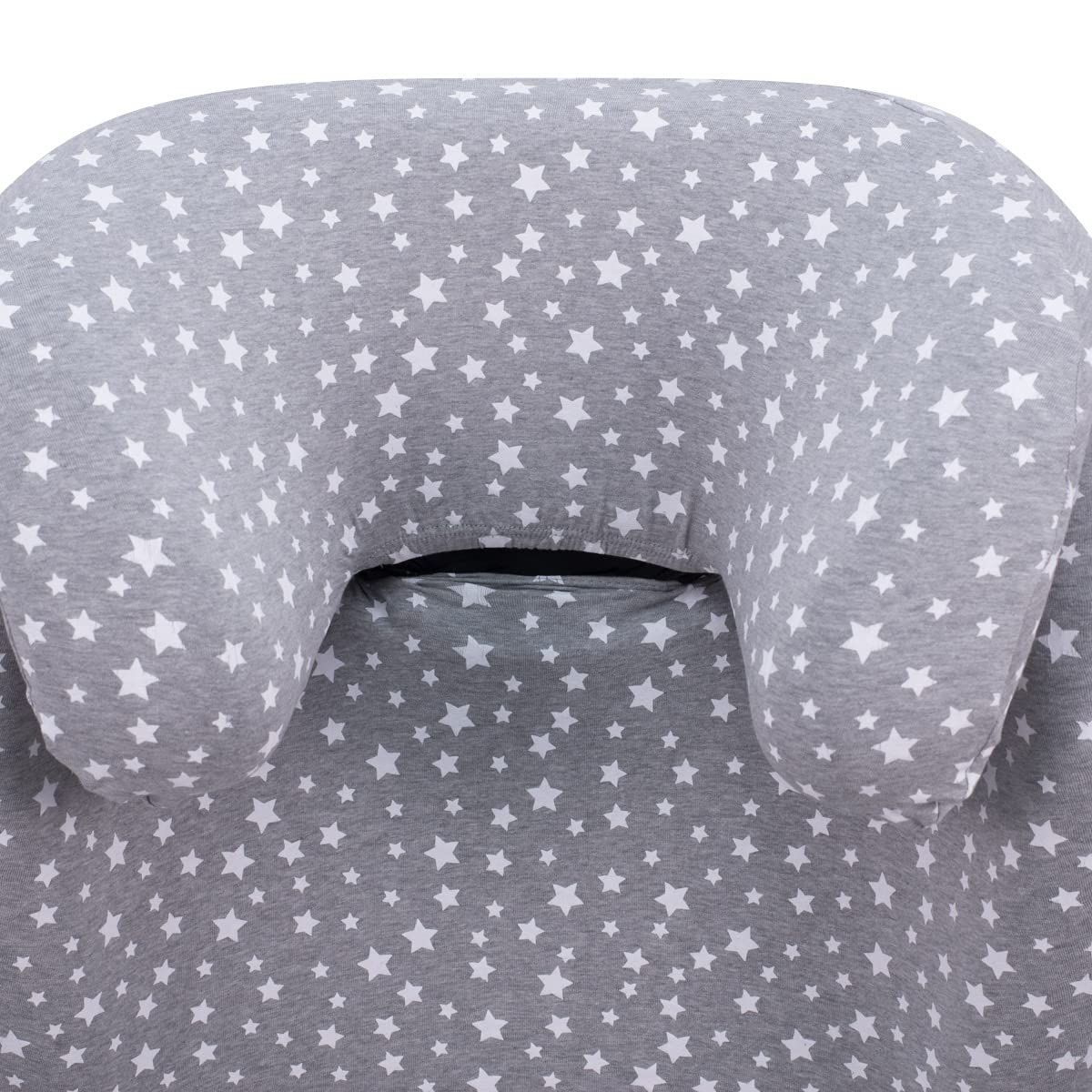 JYOKO Kids Bezug kompatibel mit Römer KIDFIX II XP SICT, kidfix 2 S, Kidfix Z - Line (WHITE Star, OHNE Auge)