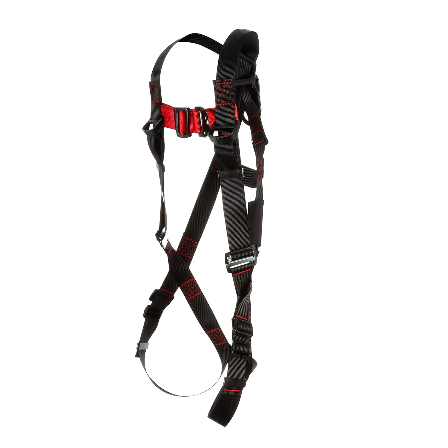 3M Protecta Vest-Style Climbing Harness 1161555, Black, X-Large, 1 EA/Case