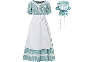 Charming Colonial Dresses for Young Explorers: Embark on Historical Adventures