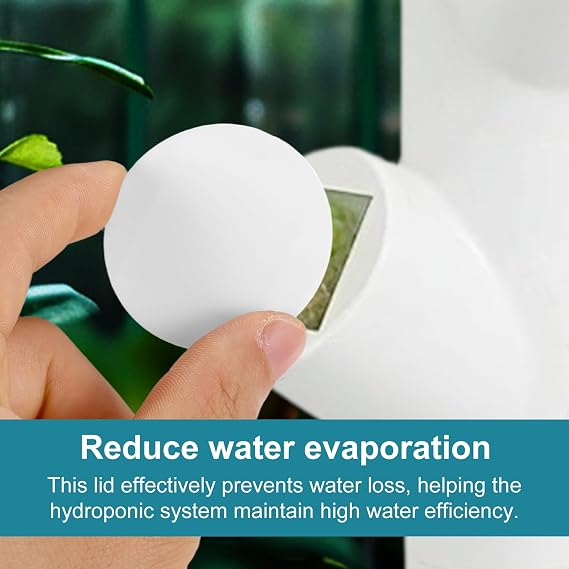 Gardyn YPod水耕栽培システム用ポッドキャップ20個。再利用可能なプラスチックカバー水耕栽培ポッドアクセサリー種子成長垂直ガーデンタワー&屋内水耕栽培用品用