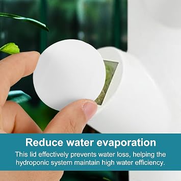 Gardyn YPod水耕栽培システム用ポッドキャップ20個。再利用可能なプラスチックカバー水耕栽培ポッドアクセサリー種子成長垂直ガーデンタワー&屋内水耕栽培用品用