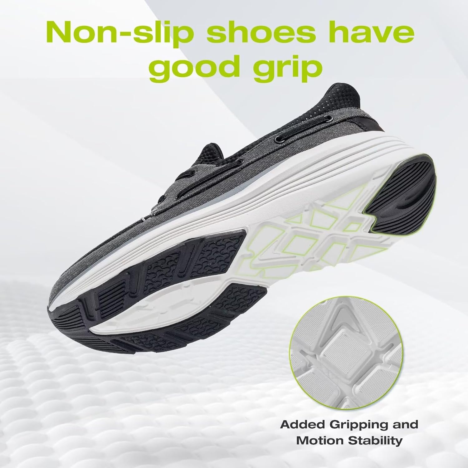 OrthoComfoot Men's Orthopedic Slip On Loafers: Comfortable Arch Support Loafers for Plantar Fasciitis, Orthotic Flat Feet Casual Walking Shoes for Foot and Heel Pain Relief - Image 7