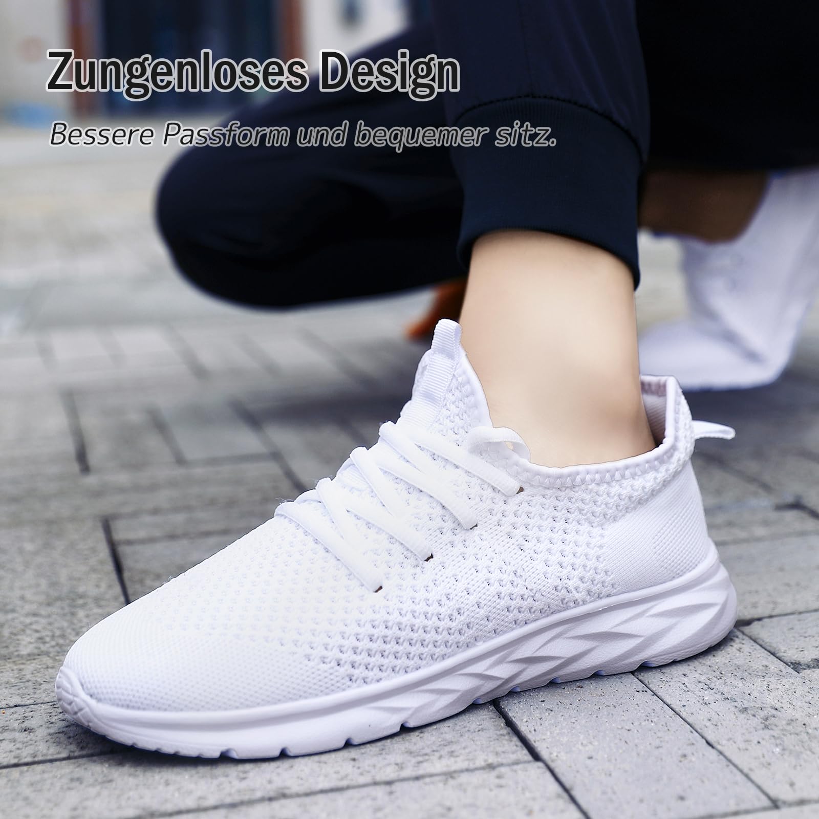 Chaussures Femme De Running Fitness Respirantes Chaussures de Sport Tennis Confort Mode Chaussures ete Chaussures de Marche Légères Baskets Femme