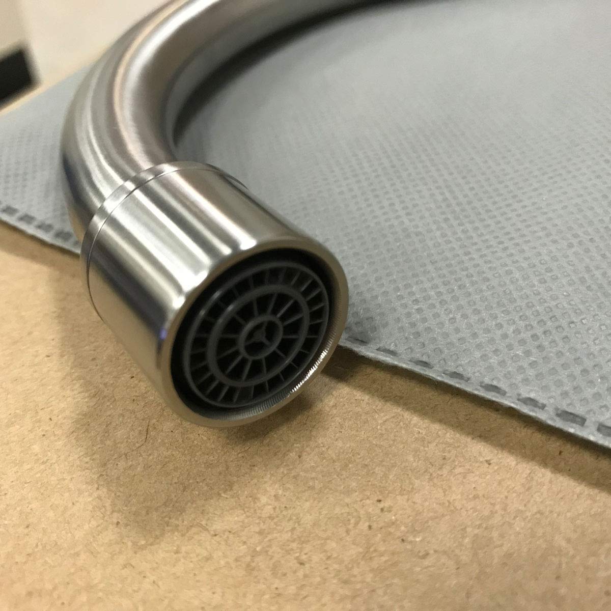 Edelstahl-Wasserhahn F-29 - Design Wasserhahn - hochwertige Handswerksqualität