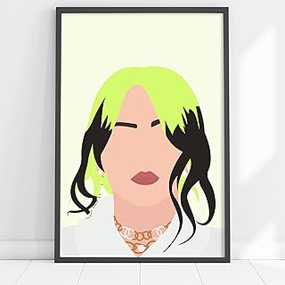 Billie Eilish Poster - Minimalist Art Print