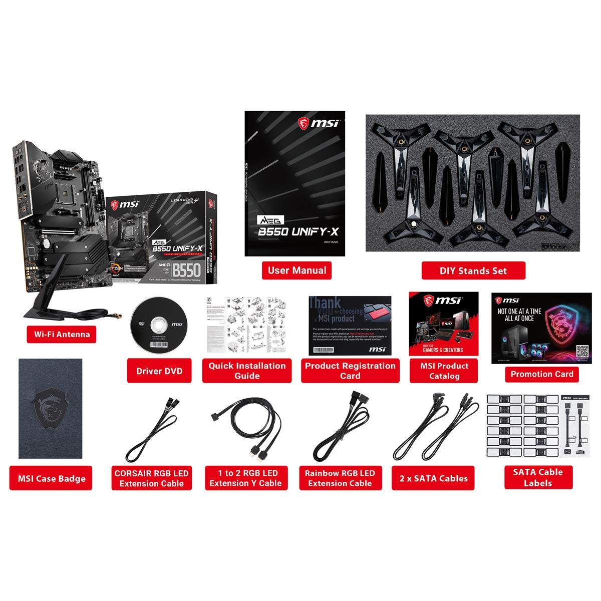 Amazon | MSI MEG B550 Unify-X ゲーミングマザーボード (AMD AM4