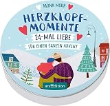 Adventskalender in der Dose. Herzklopfmomente: 24-mal Liebe f&uuml;r einen ganzen Advent | Sch&ouml;nes Geschenk f&uuml;r Romantik-Fans, mit 24 Liebesgeschichten
