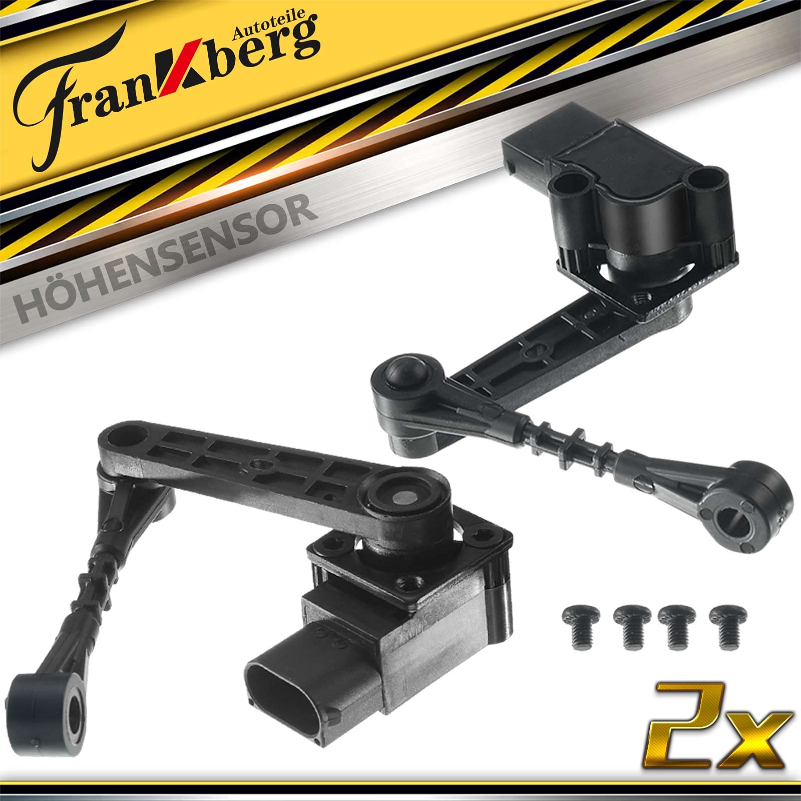 Frankberg 2 sensori di altezza per sospensioni pneumatiche anteriori | LR020155; Compatibile con: Discovery III L319, Discovery III TAA