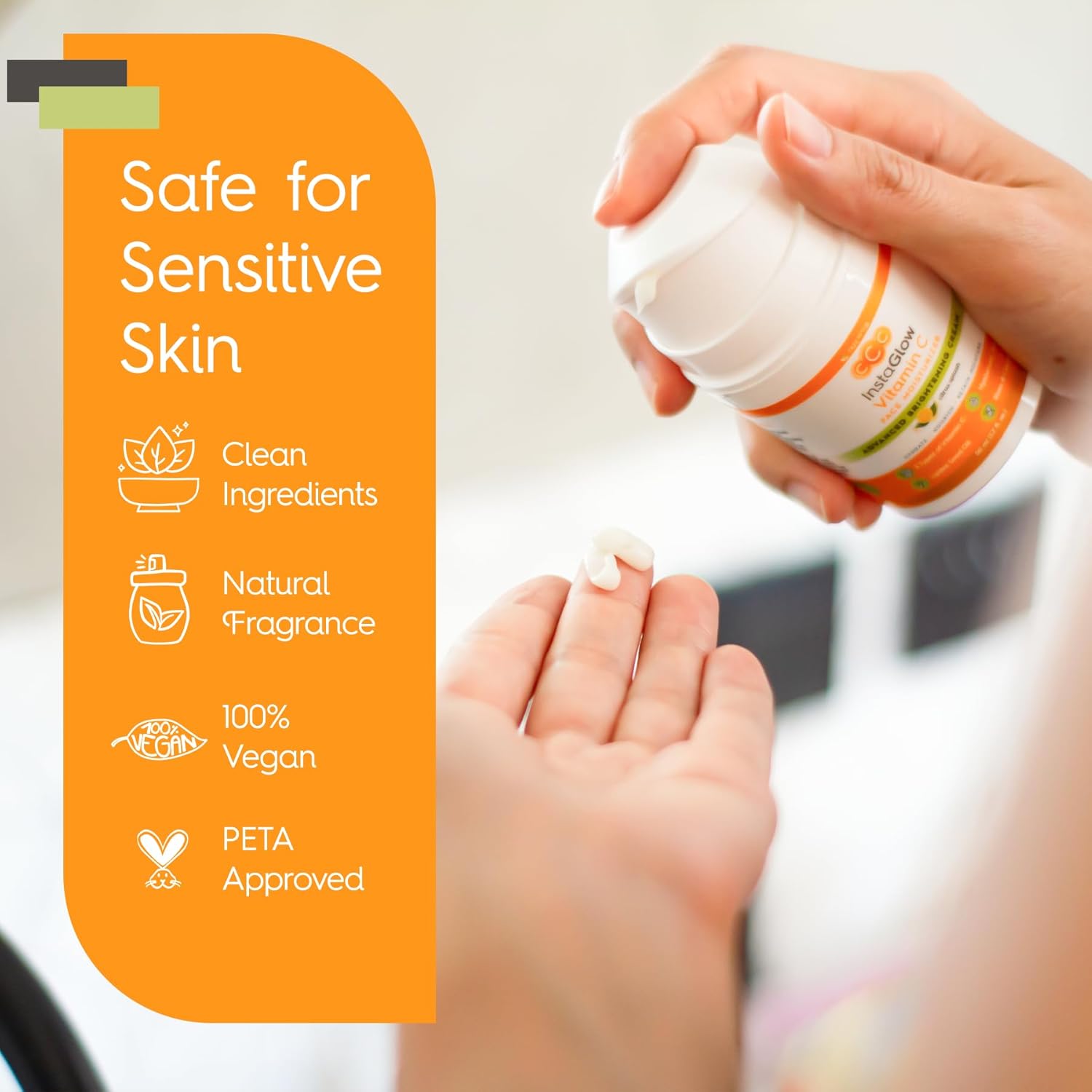 Tree To Tub Vitamin C Face Cream - Triple Action Vitamin C Moisturizer for Face, Face Moisturizer for Women, Day and Night Vitamin C Cream for Face - Image 7