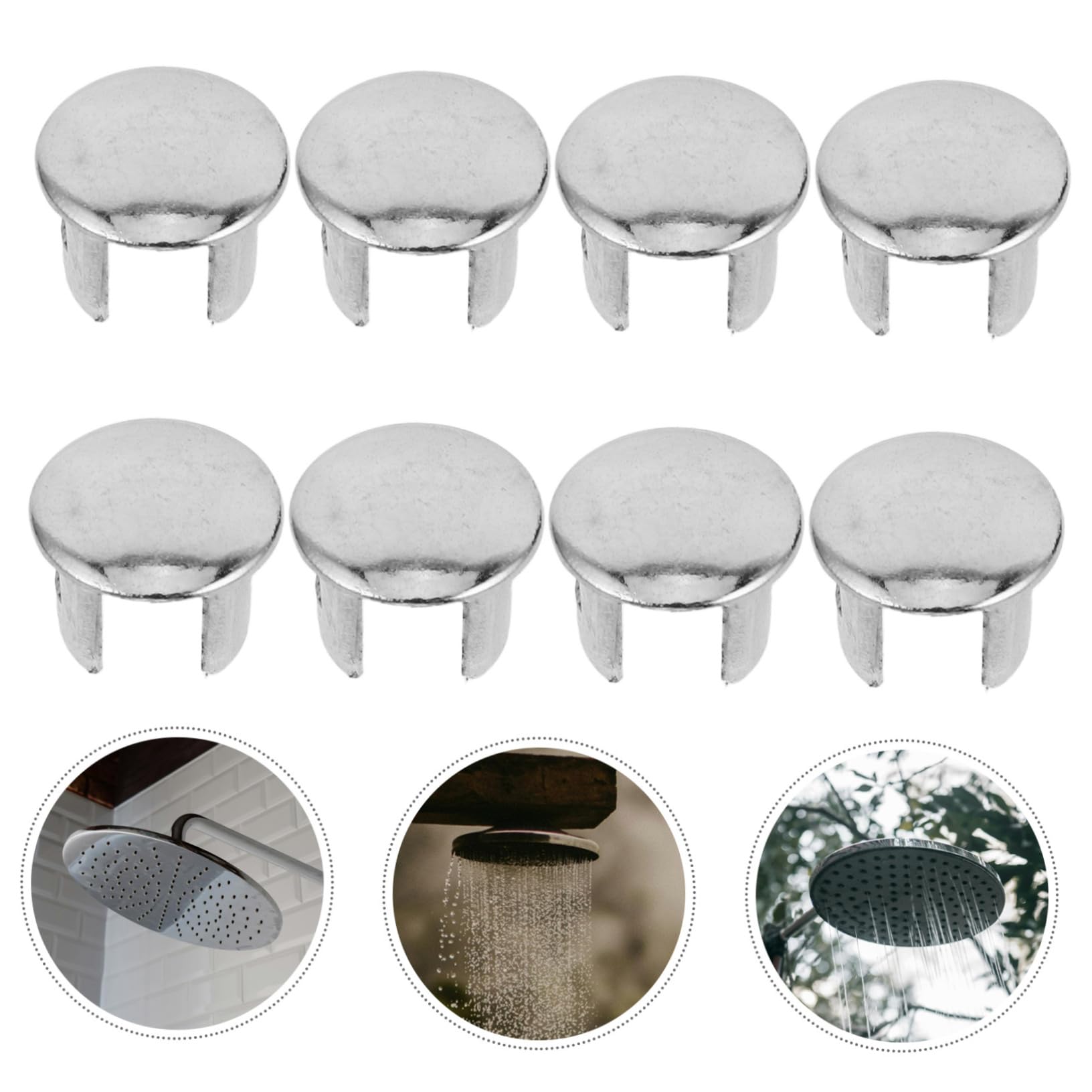 SHINEOFI 10pezzi Tappo Decorativo Per Interruttore Deviatore Doccia Copertura Manopola in Plastica Tappo Per Maniglia Doccia Per Uso Elegante e Compatto