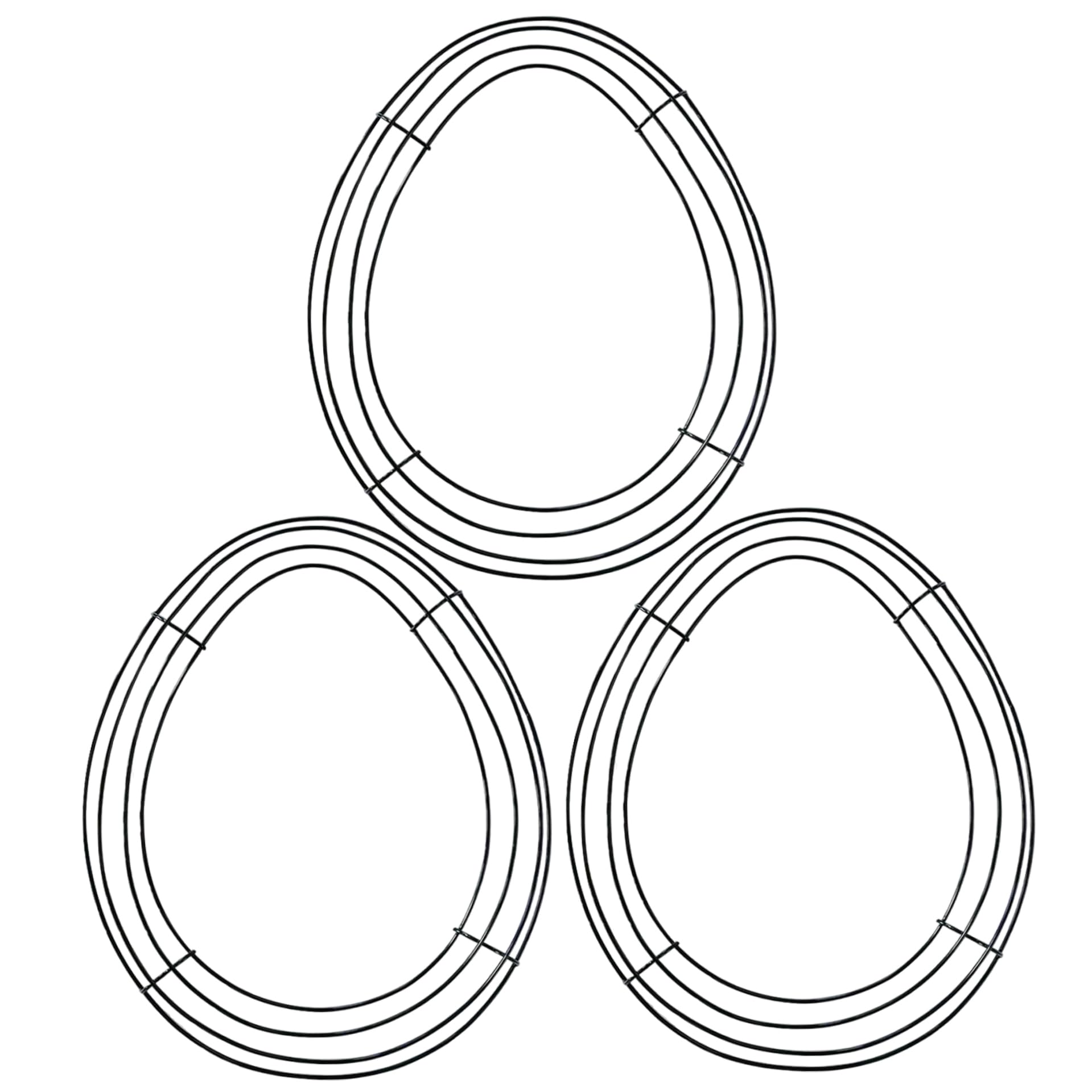 Cadre de couronne de Pâques pour décoration de porte accueillante et activités en famille