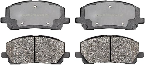 ACDelco Gold 17D884M Juego de pastillas de freno de disco delantero semimetálicas
