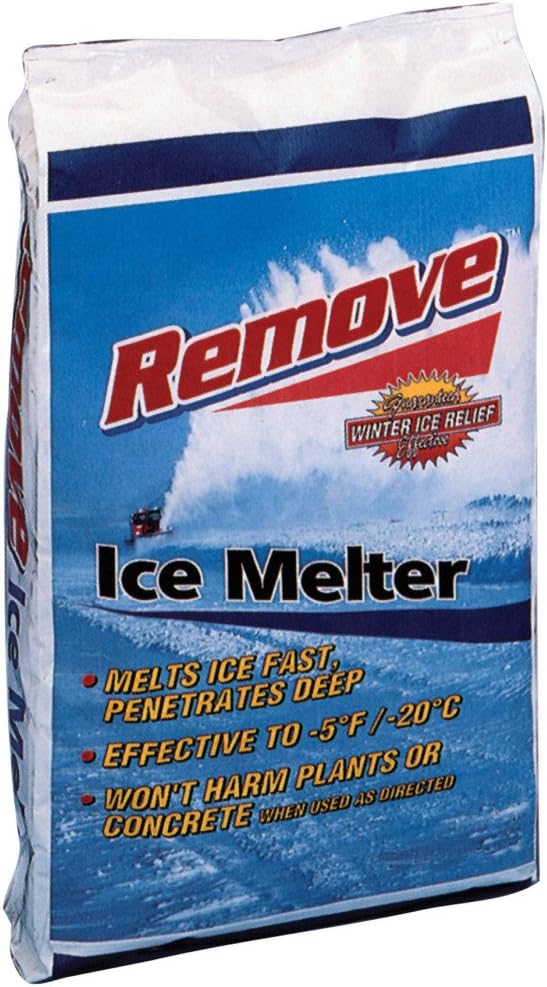 Knox Fertilizer 1717079 Premium Remove Ice Melter Poly Bag, 10 Pounds